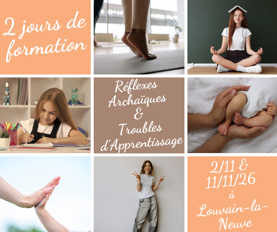 Affiche réflexes archaïques et troubles d'apprentissage: novembre 26