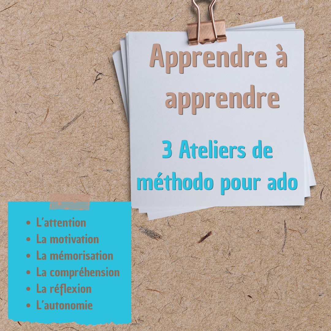 Atelier apprendre à apprendre